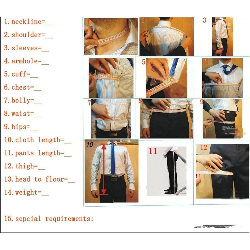 Aidase Elegant Men Suits Single Breasted Peak Lapel Slim Fit Male Clothing 2 Piece Jacket Pants Sets Formal Prom Party Costume Homme