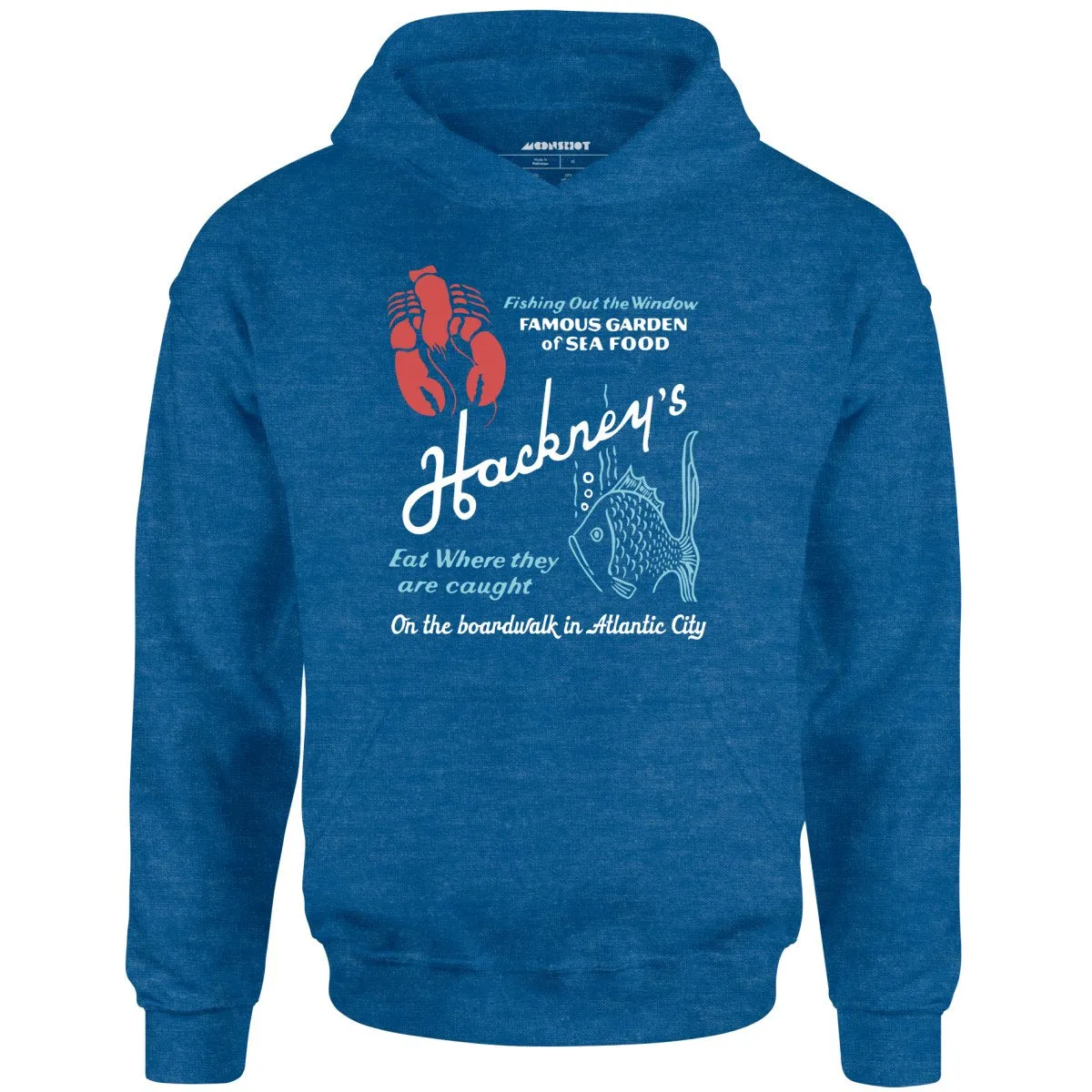 Hackney's - Atlantic City, NJ - Vintage Restaurant - Unisex Hoodie